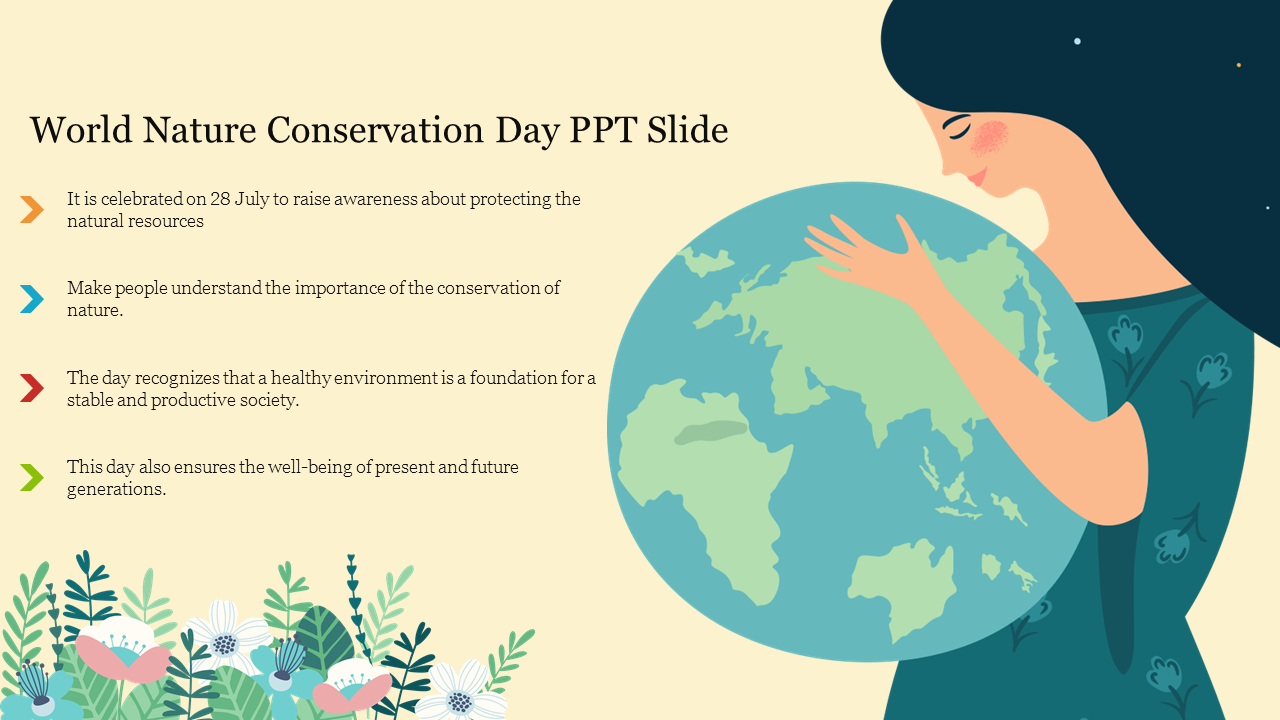 World Nature Conservation Day PPT Slide